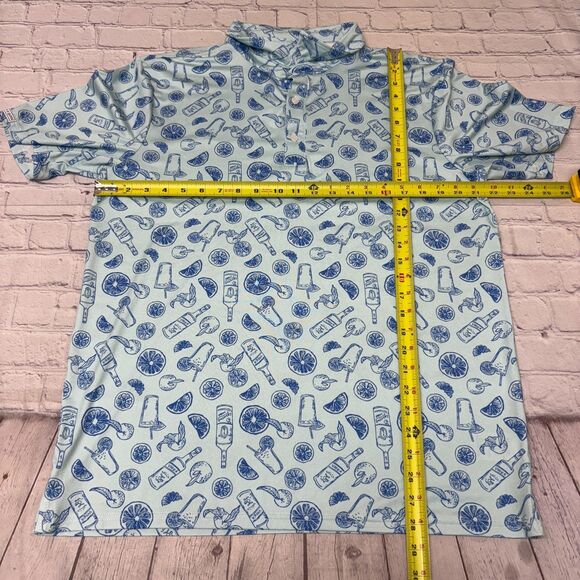 Smith & Quinn Men Short Sleeve Performance Polo Shirt Top Size Large D023 -1 - Picture 2 of 13